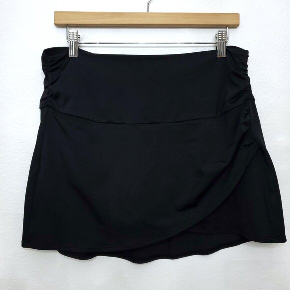 SPANX Side Wrap Skirted Women's Swim Bottom Size 14 - Picture 2 of 15